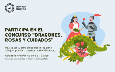 Concurso «Dragones, rosas y cuidados»: San Jorge con sensibilización por la diabetes