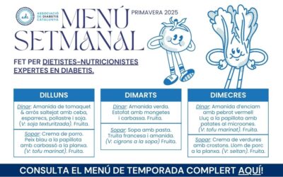 Menú de primavera ADC 2025