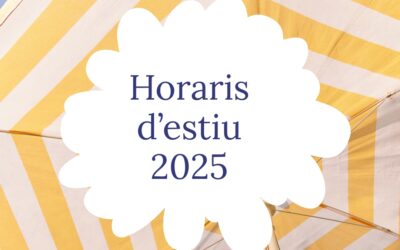 Horaris d’estiu delegacions