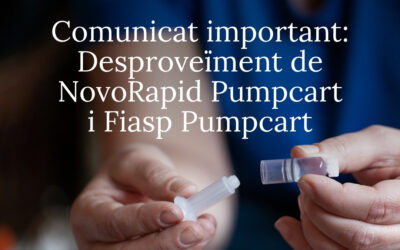 Desproveïment de NovoRapid Pumpcart i Fiasp Pumpcart