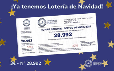 ¡Ya ha llegado la Lotería de Navidad a la ADC!