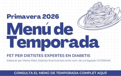 Menú de Primavera 2026