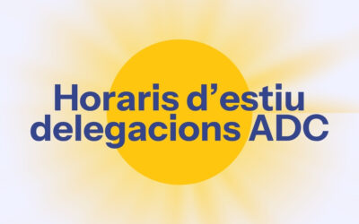 Horaris d’estiu delegacions
